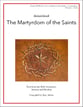 The Martyrdom of the Saints SATB choral sheet music cover